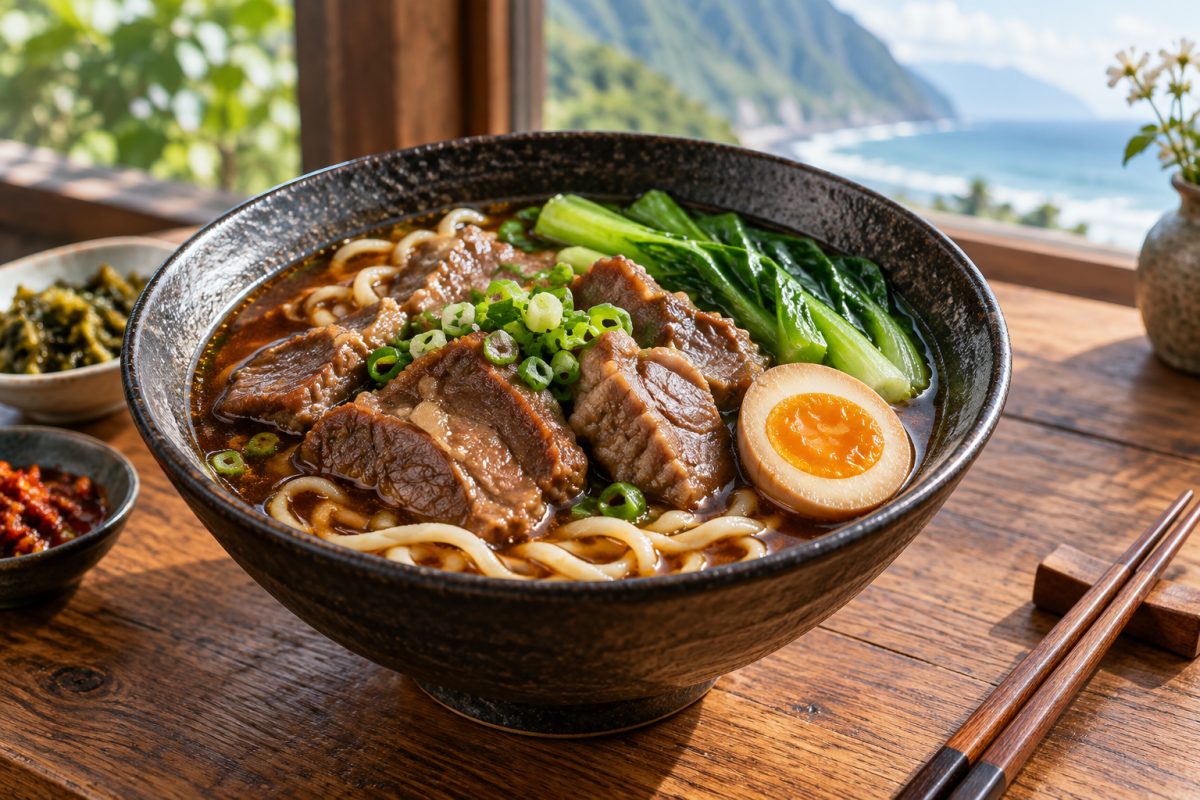 台式麵食情境示意